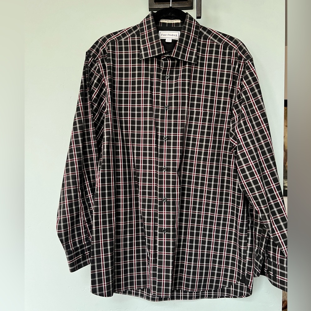 Paul Frederick Long Sleeve Casual Shirt | neck size 16
